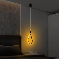 Valgusti rippuv Opviq Chandelier Damla 13537, must v. / must v.
