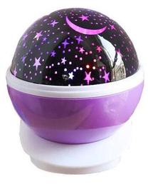 Naktinis šviestuvas Booreina Violet, 0.15 W