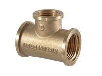 Ar trīs zariem TDM Brass 206, 3/4 collas – iekšējā vītne / 1 colla – iekšējā vītne, 1" x 3/4" x 1"