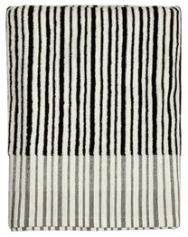 Vannas dvielis Homla Basic Demi 245794, balta krās./melna krās., 130 cm x 70 cm