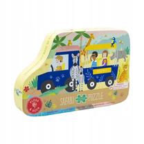 Dėlionė Crocodile Jungle, 18 cm x 75 cm, 20 vnt., įvairių spalvų