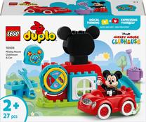 Konstruktorius LEGO® Duplo® Disney™ Peliuko Mikio klubas ir automobilis 10454, 27 vnt.