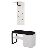 Priekšnama mēbeļu komplekts Kalune Design Lion, iekštelpu, balta krās.