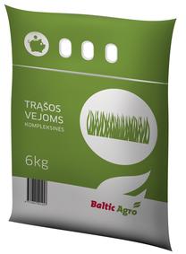 Trąšos vejoms Baltic Agro, granuliuotos, 6 kg