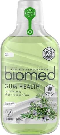 Mutes skalojamais šķīdums Biomed Gum Healtht, piparmētru garša, 500 ml