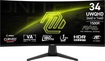 Monitorius MSI MAG 346CQ, VA, 180 Hz, UWQHD, 34"