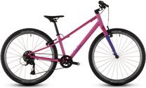 Vaikiškas dviratis, vaikų Cube Numove 240, rožinė sp./violetinė sp., 24"