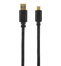 Kabelis Hama USB Type-C Male - USB Male USB Type C Male, USB male, 0.75 m, juoda sp.