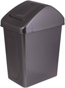 Atkritumu tvertne Branq, pelēka krās., 25 l, 50 cm x 24 cm