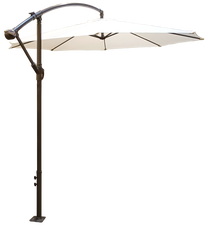 Sodo skėtis Besk, 300 cm, balta sp.