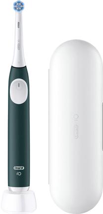 Elektriskā zobu birste Oral-B iO Series 2 With Travel Case, zaļa krās.