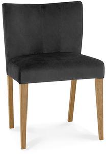 Valgomojo kėdė Home4you Turin 11327, pilka sp., 57 cm x 51 cm x 80 cm