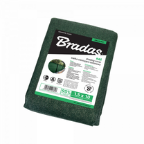 Tinklas nuo saulės Bradas AS-CO16015010GR/P, 95%, 10 m x 150 cm