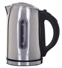Elektrinis virdulys Brock WK 2302 D, 1.7 l, sidabro sp./juoda sp.