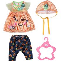 Комплект одежды для куклы Zapf Creation Baby born Halloween Outfit, oранжевый цв.