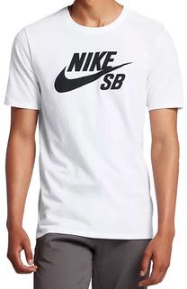 Футболка, мужские Nike, белый цв./черный цв., l