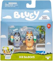 Figūrėlių rinkinys, su priedais Moose Toys Bluey Ice Blocks, įvairių spalvų