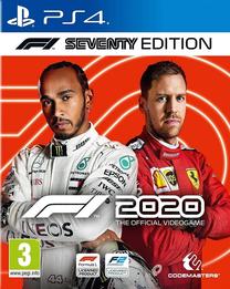 PlayStation 4 (PS4) žaidimas Codemasters F1 2020 Seventy Edition, anglų
