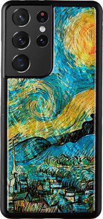 Чехол для телефона iKins Starry Night Back Case For Samsung Galaxy S21 Ultra, черный цв., Samsung