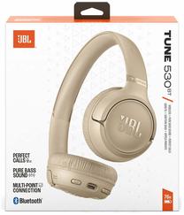 Belaidės ausinės JBL Tune 530 BT JBLT530BTMOSEU, aukso sp.