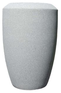 Puķu pods DM Grill Crater M, cementa, 55 cm x 55 cm, Ø 55 cm, pelēka krās.
