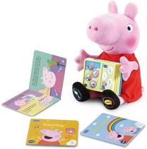Pliušinis žaislas VTech Peppa Pig, rožinė sp./įvairių spalvų, 33 cm