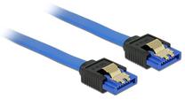 Vads Delock SATA III / SATA III SATA 7-pin, SATA 7-pin, 0.7 m, zila krās.