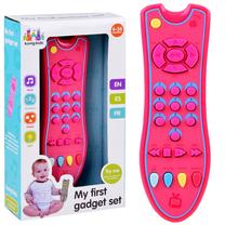 Attīstoša rotaļlieta, rotaļu tv pults My First Gadget Set, 2.5 cm, rozā krās.