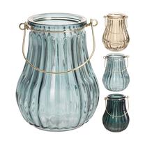 Žvakidė ASH504140, stiklas, 16 cm, (spalva/dizainas parenkami atsitiktine tvarka)