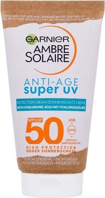 Kremas įdegio priežiūrai Garnier Ambre Solaire Super UV SPF50, 50 ml