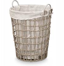Veļas grozs Kipit 94562, 55 l, pelēka krās., 46 cm x 43 cm x 59 cm