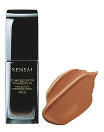 Skystas makiažo pagrindas Sensai Flawless Satin, SPF 20, 205 mocha beige, 30 ml