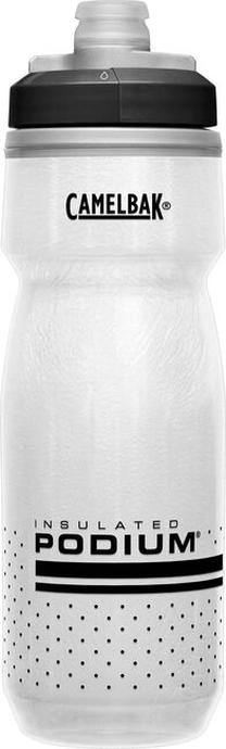 Termopudele Camelbak Insulated Podium Chill, balta krās./melna krās., silikons/polipropilēns (pp), 0.71 l