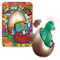 Žaislinė figūrėlė, dinozauras Deluxebase Hatch N Grow T Rex, 6 cm, žalia sp.
