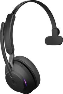 Belaidės ausinės Jabra Evolve2 65 Link380a UC Mono, juoda sp.