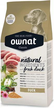 Kuiv koeratoit Ownat Classic Duck, pardiliha, 12 kg