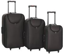 Дорожные чемоданы VLX 3 Piece Set, коричневый цв./черный цв., 35 x 22 x 44 см