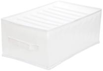 Dėžė, spintelių organizavimui Homla Delaney, 42 cm x 25 cm, plastikas, balta sp.