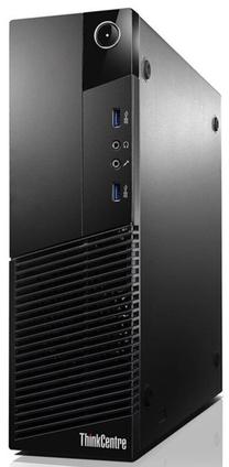 Stacionarus kompiuteris Lenovo ThinkCentre M83 SFF, atnaujintas Intel® Core™ i5-4460, 1460 GB, DDR3 8 GB, SSD+HDD 960 GB 500 GB, AMD Radeon R5 340 2 GB, Windows 10 Pro RM26462P4