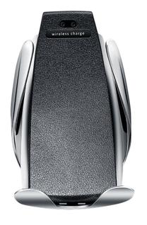 Automobilinis belaidis įkroviklis - laikiklis RoGer S5, USB Type C, juoda sp./chromo sp., 10 W