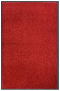Придверный коврик VLX 331582, красный цв., 120 см x 80 см x 0.9 см