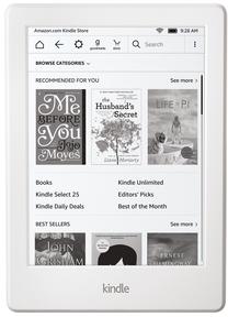 E-raamatu luger Amazon Kindle GEN-VIII, 4 GB, valge v., 6"