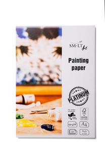 Piešimo popierius SMLT Painting paper, A4, 250 g/m², 29.7 cm x 21 cm, 20 lapų vnt.