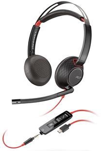 Laidinės ausinės Plantronics Blackwire 5220, juoda sp.