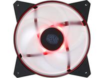 Oro aušintuvas korpusui Cooler Master Silencio FP 140mm Red R4-S4CR-14PR-R1
