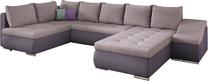 Kampinė sofa Giovanni Soro 61, Soro 65, rožinė sp., dešininė, 200 x 340 cm x 88 cm