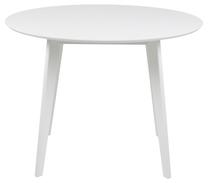 Galds Roxby Round, balta krās., 105 cm x 105 cm x 76 cm