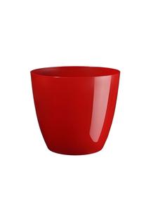 Puķu pods 4111489086, plastmasa, Ø 18 cm, sarkana krās.