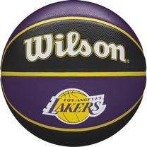 Krepšinio kamuolys Wilson NBA Team Los Angeles Lakers, 7 dydis, juoda sp./violetinė sp.