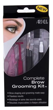 Komplekts skropstu ilgviļņiem Ardell Brow Grooming Kit, 2.3 g, 4 gab., brūna krās.